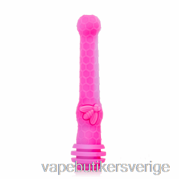 Vape Sverige Stratus Honungsdopp Silikon Dutta Halmbubbelgum (magenta/lila)